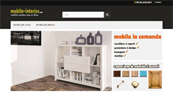 Desktop Screenshot of mobila-interior.ro